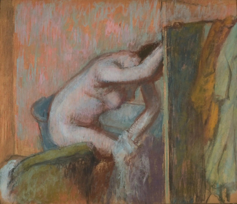 The Bath after the Bath - Edgar Degas