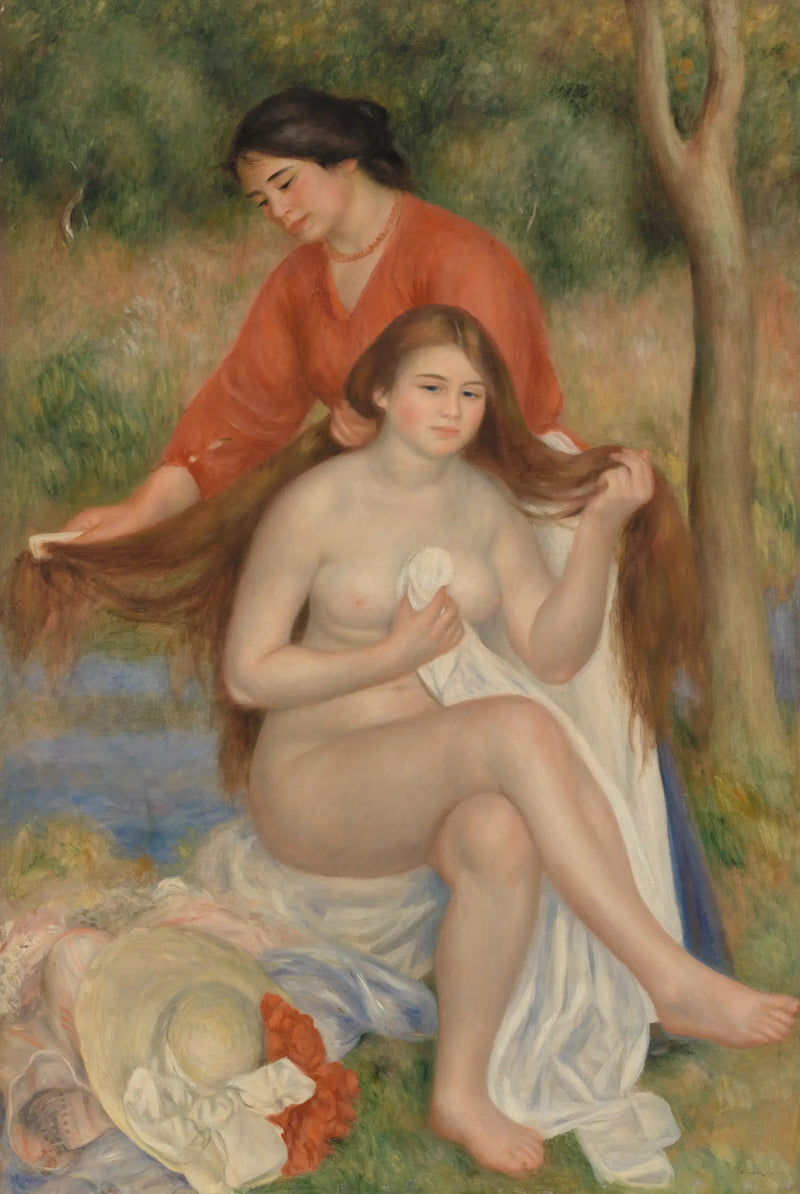 The Bathers' Toilet - Pierre-Auguste Renoir