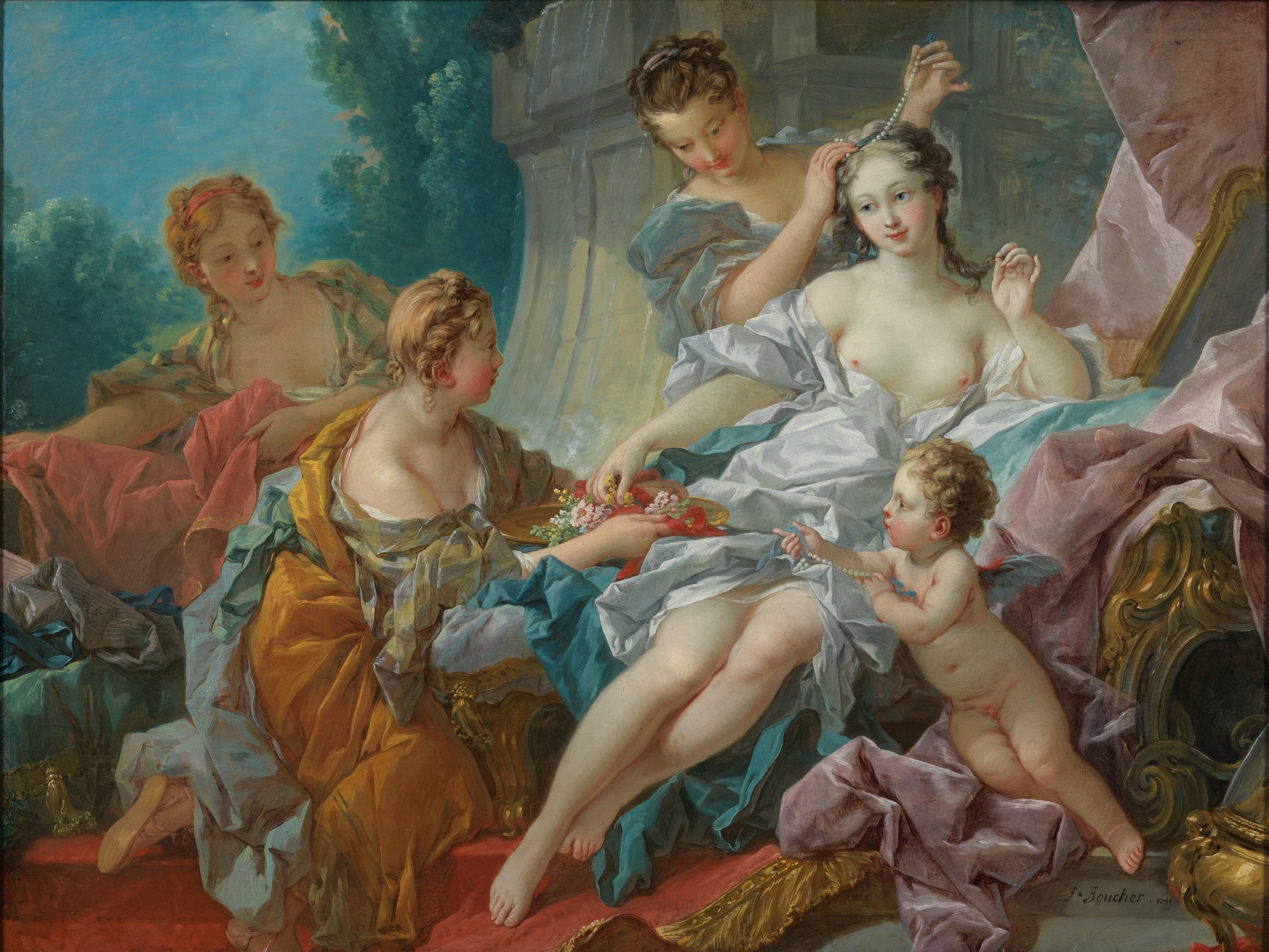Venus's Toilette - François Boucher
