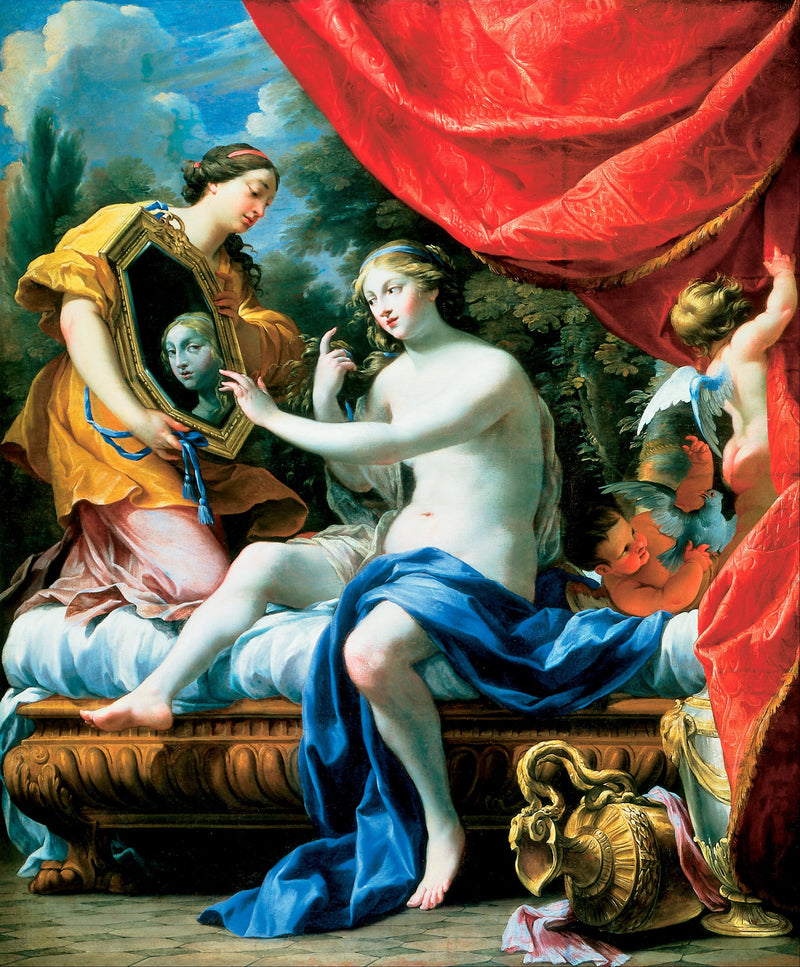 Venus's Toilet - Simon Vouet