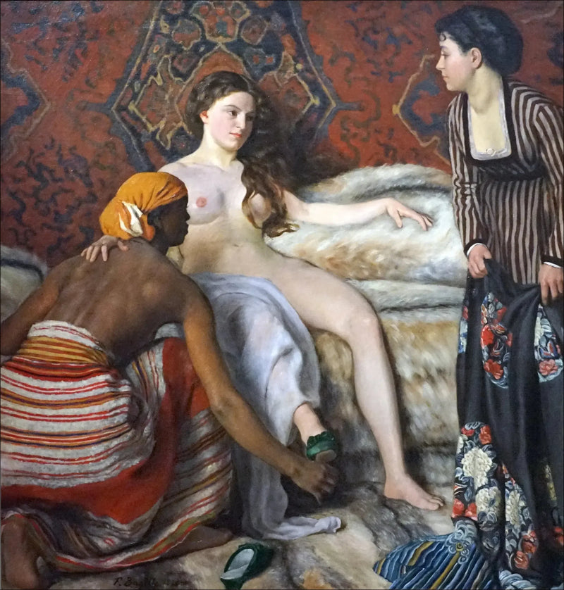 The Toilette - Frédéric Bazille