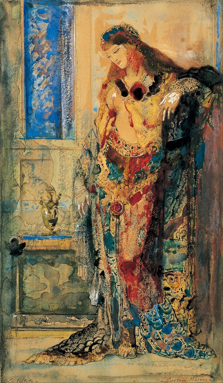 The Toilet - Gustave Moreau