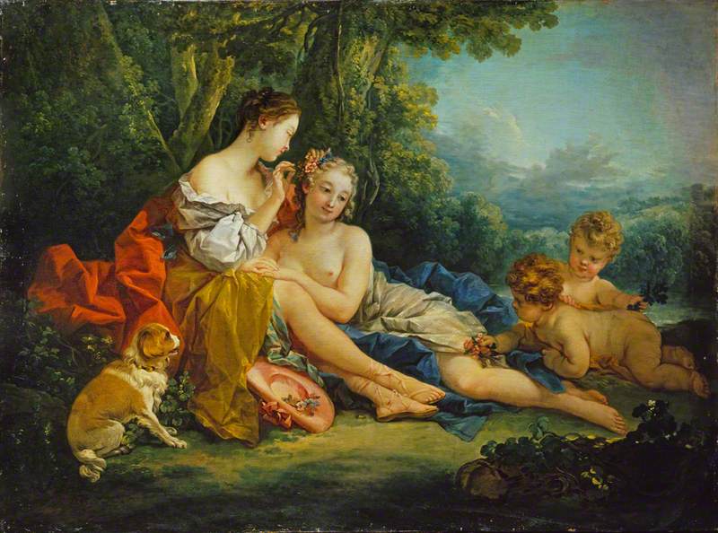 The pastoral toilette - François Boucher