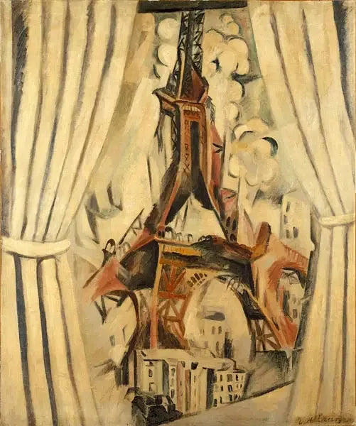 The Tower with Curtains - Robert Delaunay