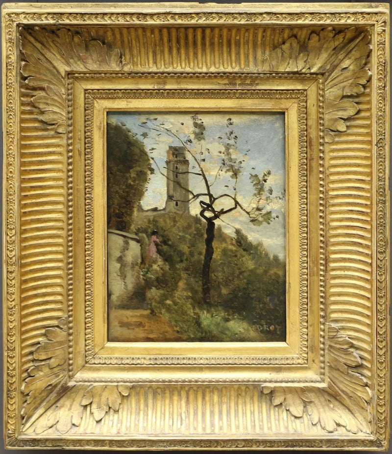 The Tower of Montlhéry - Jean-Baptiste Camille Corot