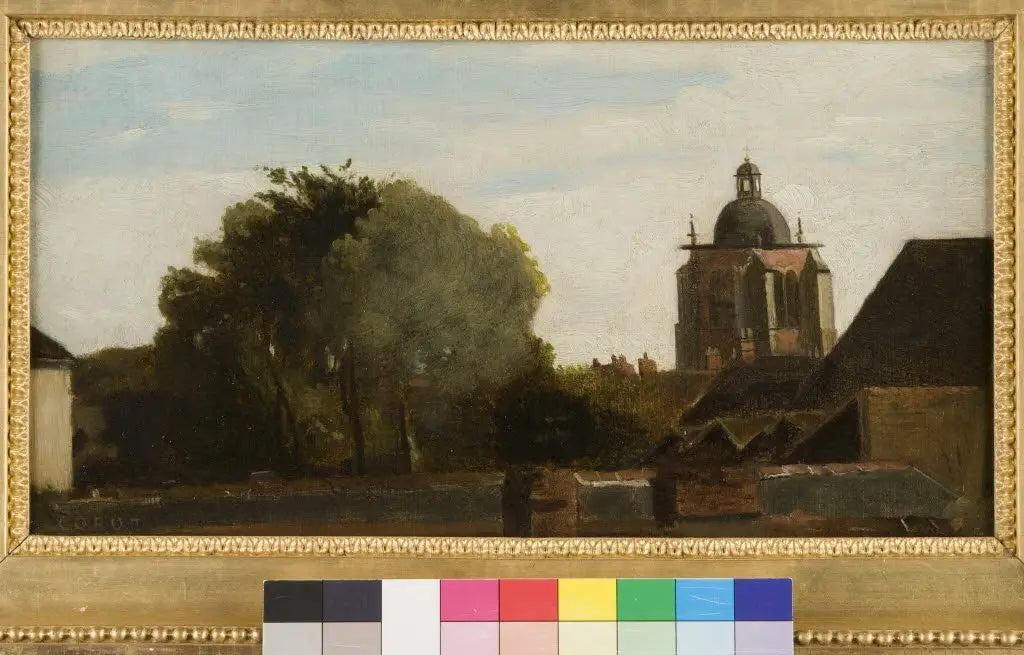 La tour Saint-Paterne à Orléans - Jean-Baptiste Camille Corot - Alpha Reproduction