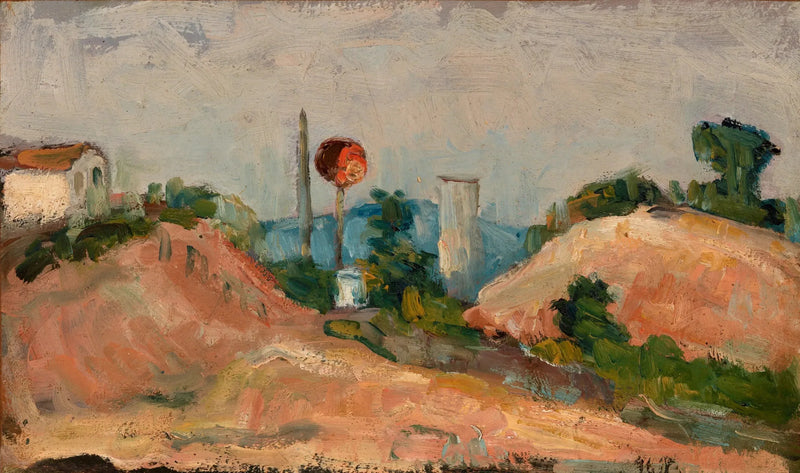 The Trench - Paul Cézanne
