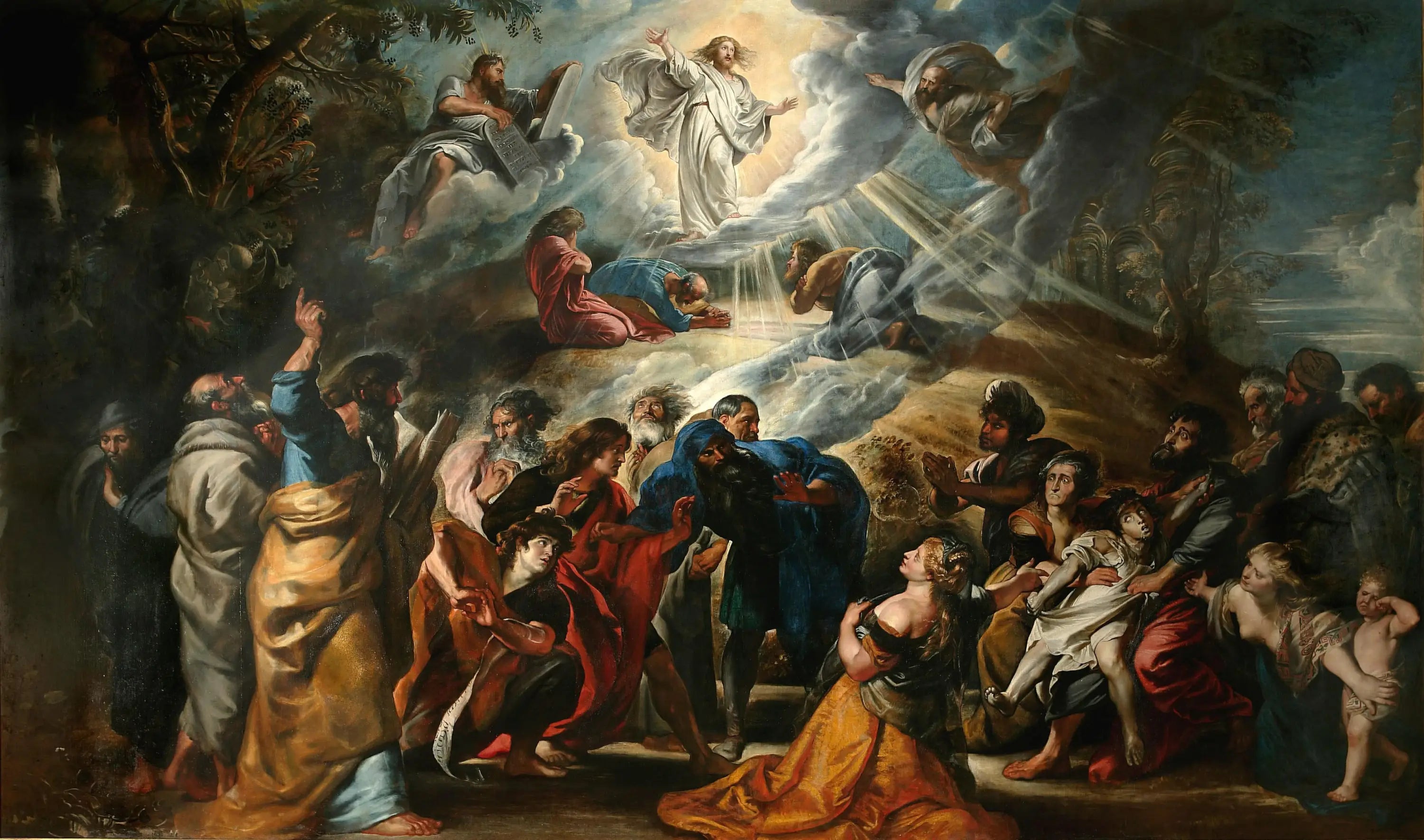 La Transfiguration - Peter Paul Rubens image 1 reproduction de peinture à l’huile