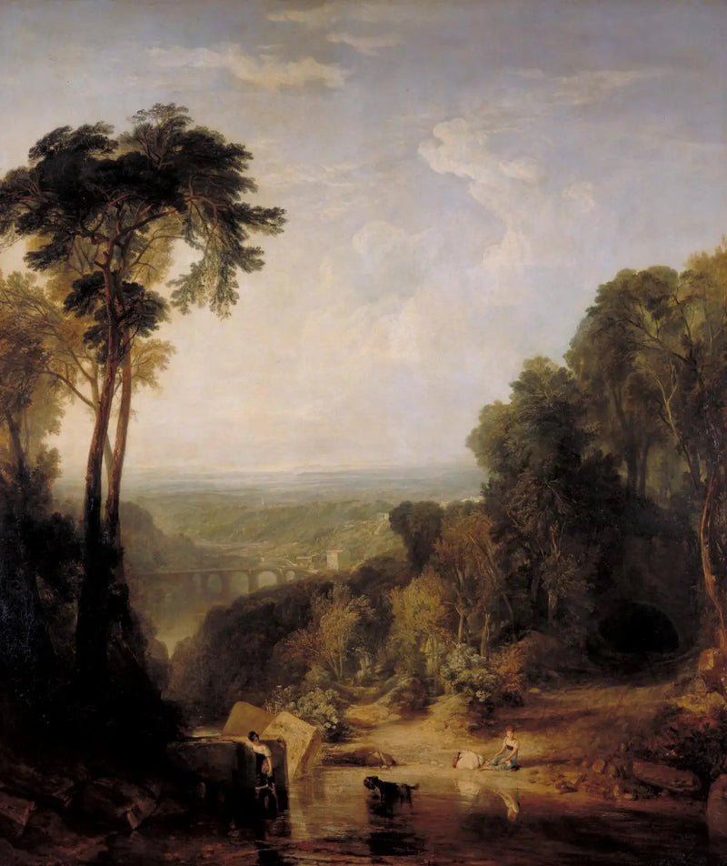 The Crossing of the Stream - J. M. W. Turner