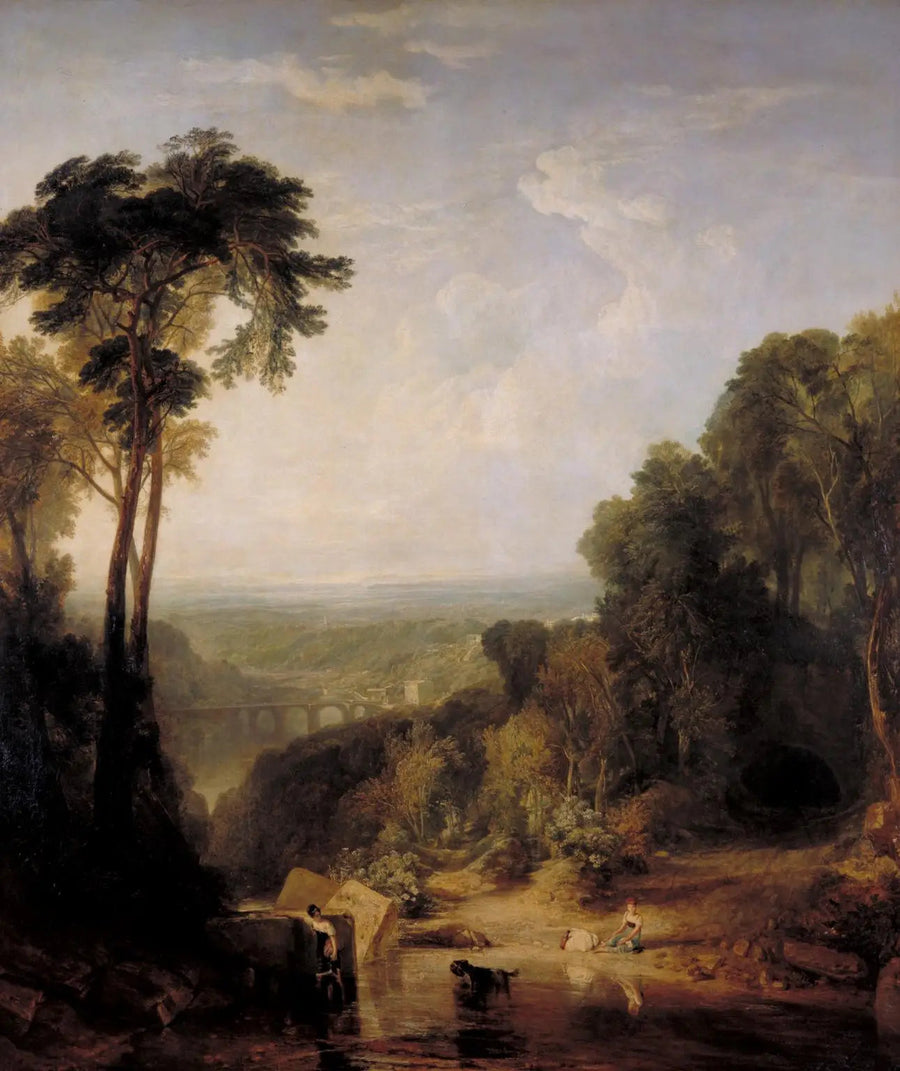 The Crossing of the Stream - J. M. W. Turner