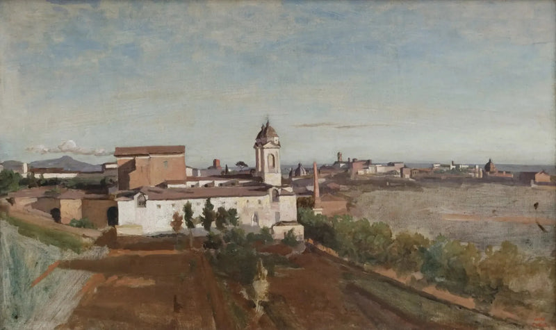 The Trinity of the Mountains - Jean-Baptiste Camille Corot