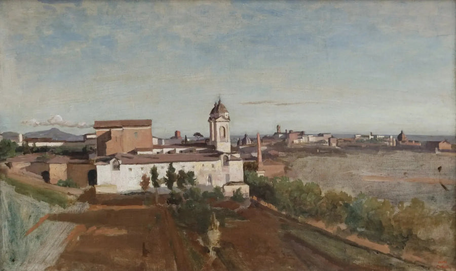The Trinity of the Mountains - Jean-Baptiste Camille Corot