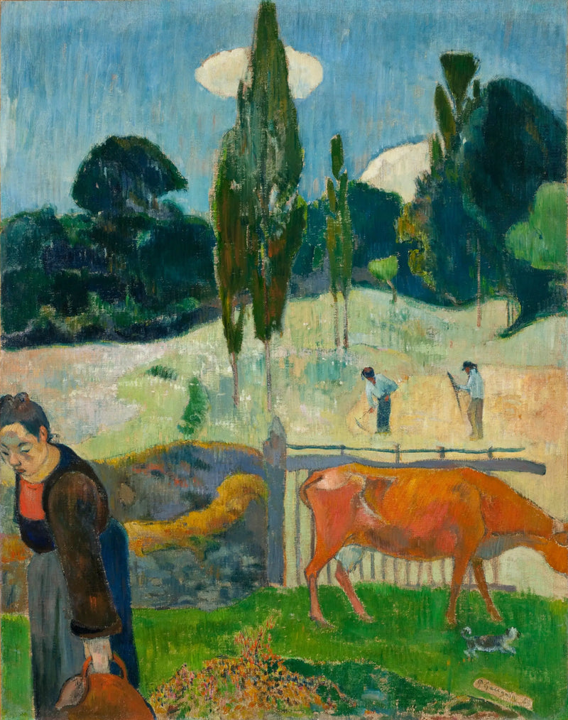 The Red Cow - Paul Gauguin