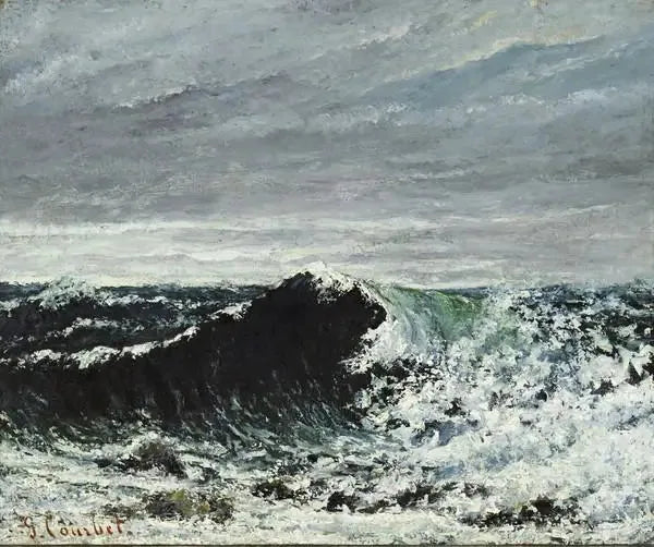 The Wave - Gustave Courbet