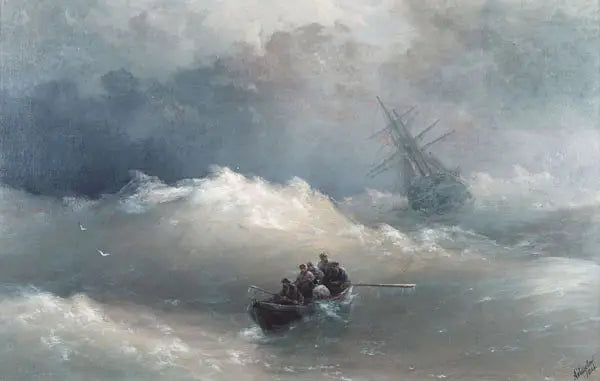 The Wave - Ivan Aïvazovski