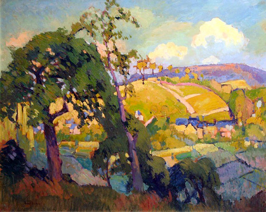 The Valley of Blainville-Crevon - Robert Antoine Pinchon