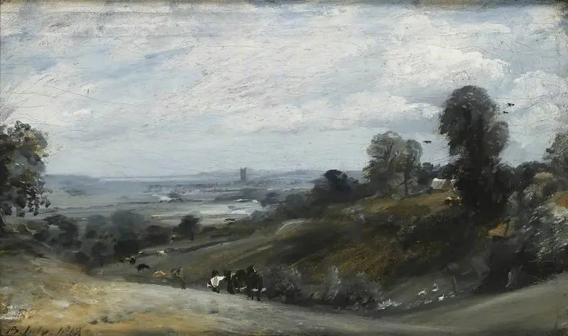 The Dedham Valley from Langham - John Constable