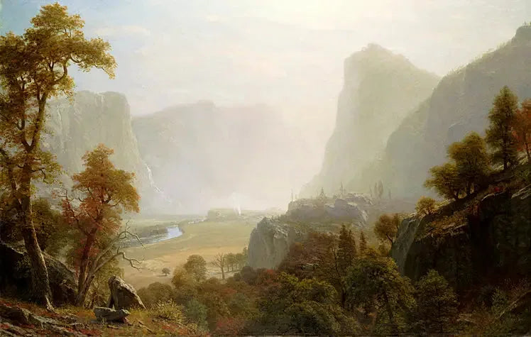 The Hetch-Hetchy Valley, California - Albert Bierstadt