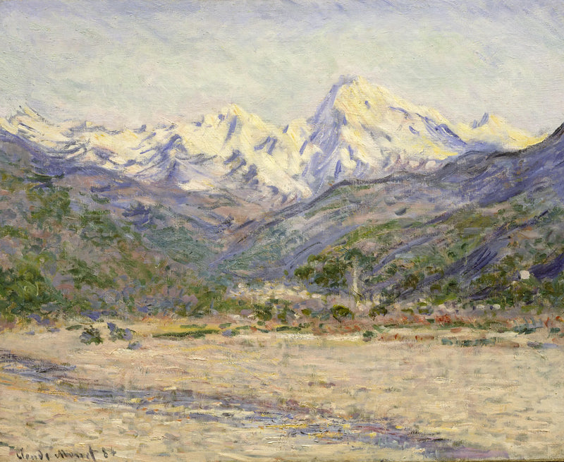 The Nervia Valley - Claude Monet