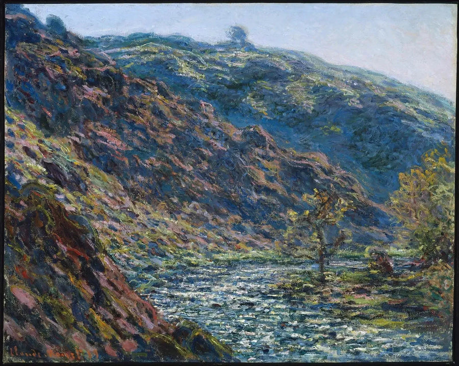 The Valley of the Little Creuse - Claude Monet