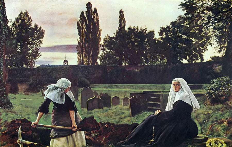 The Valley of Rest - John Everett Millais