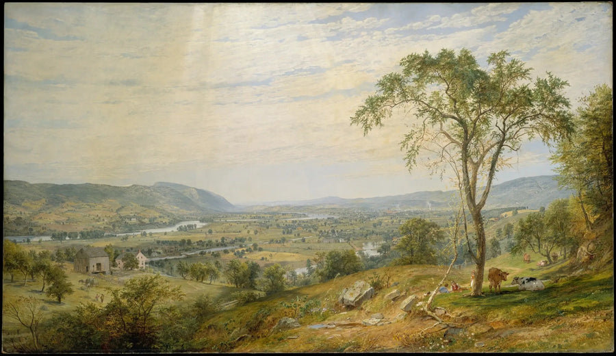 The Wyoming Valley - Jasper Francis Cropsey