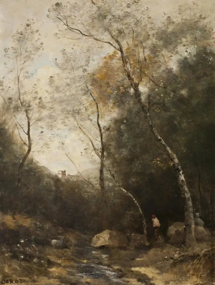The Happy Valley - Jean-Baptiste Camille Corot
