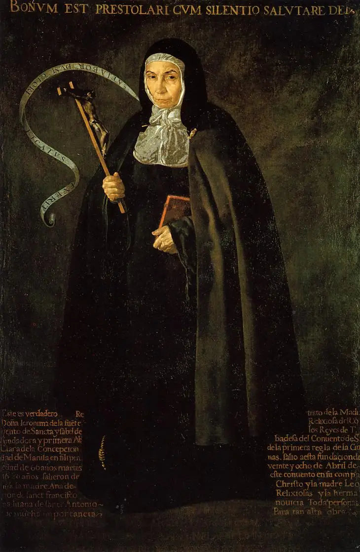The Venerable Mother Jerónima de la Fuente - Diego Velázquez