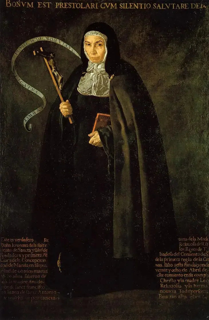 The Venerable Mother Jerónima de la Fuente - Diego Velázquez