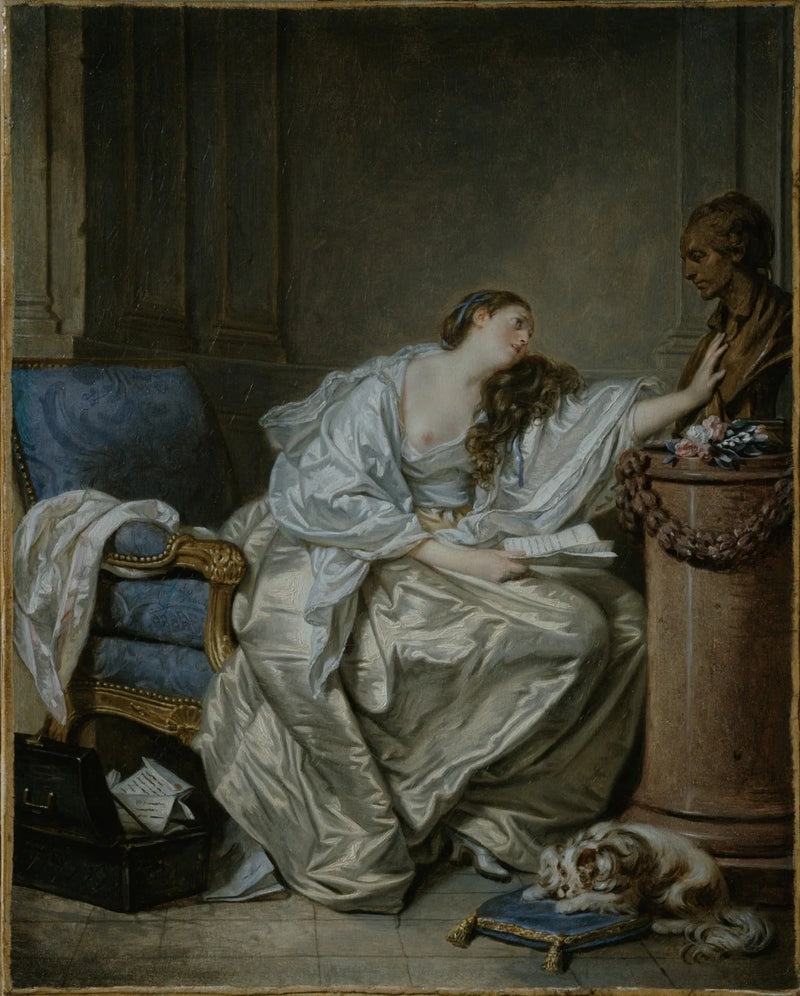 The Inconsolable Widow - Jean-Baptiste Greuze