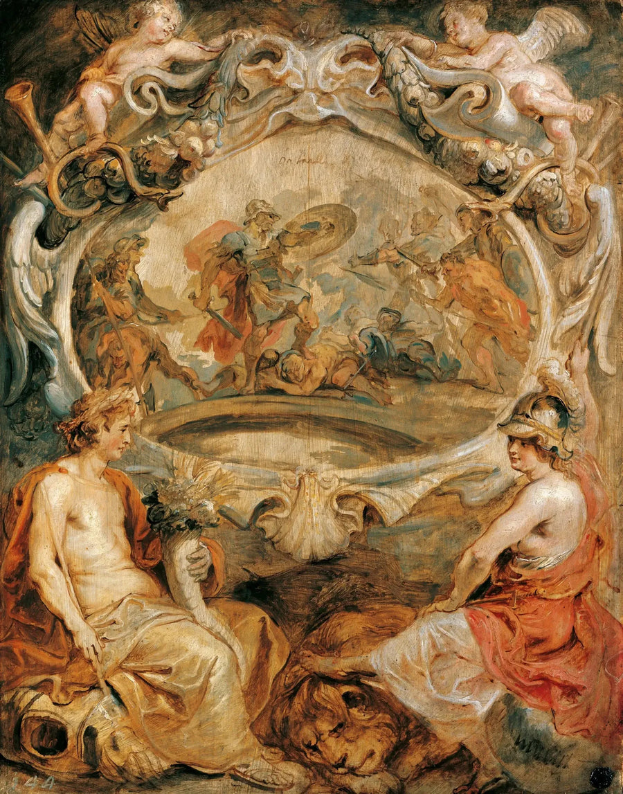 The Victory of Henry IV at Coutras - Peter Paul Rubens
