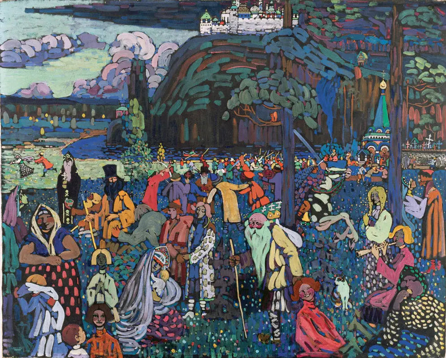 The Colorful Life - Vassily Kandinsky