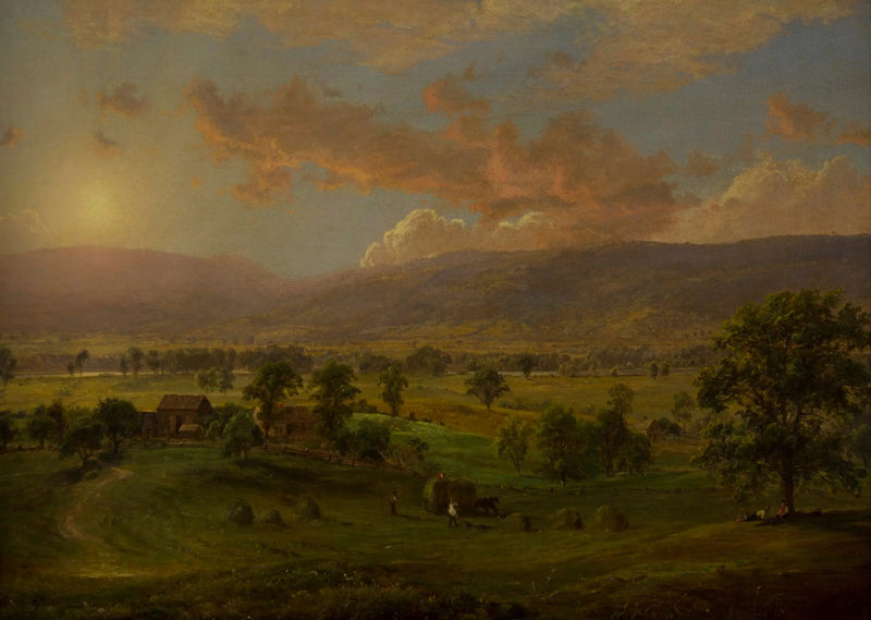 The Old Farm, Wyoming Valley - Jasper Francis Cropsey