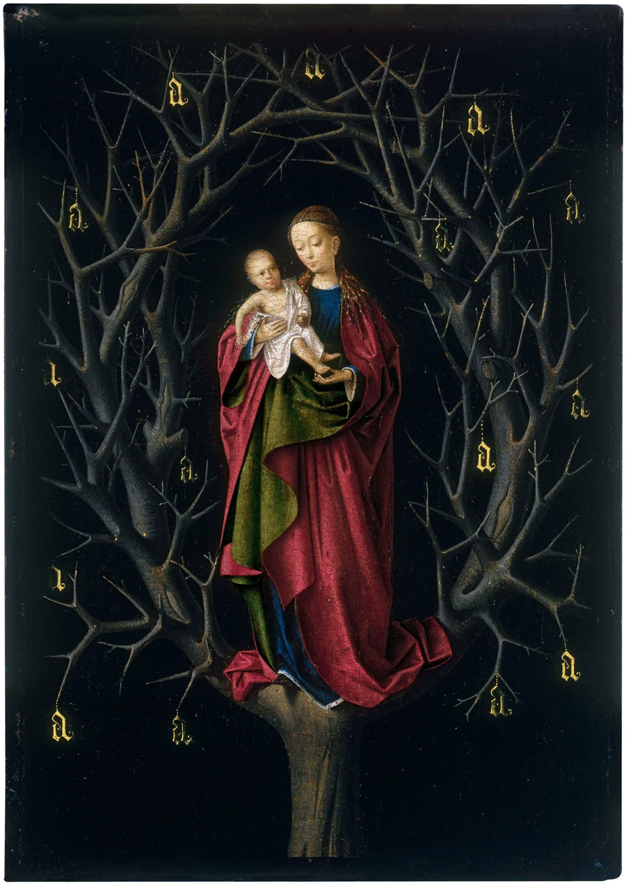 The Virgin at the Dried Tree - Petrus Christus