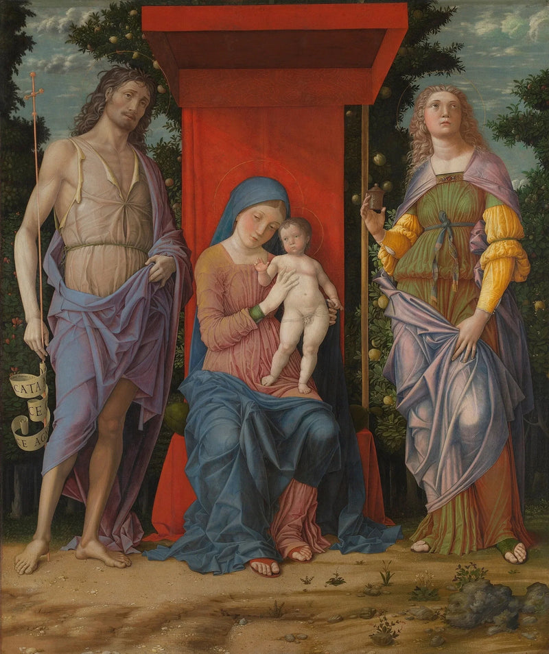 The Virgin and Child - Andrea Mantegna