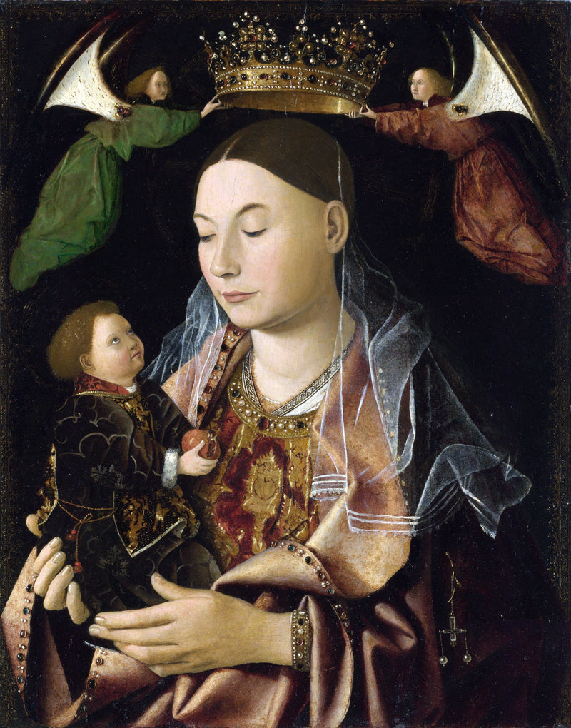 The Virgin and Child - Antonello de Messine