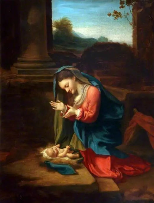 The Virgin and Child - Antonio da Correggio