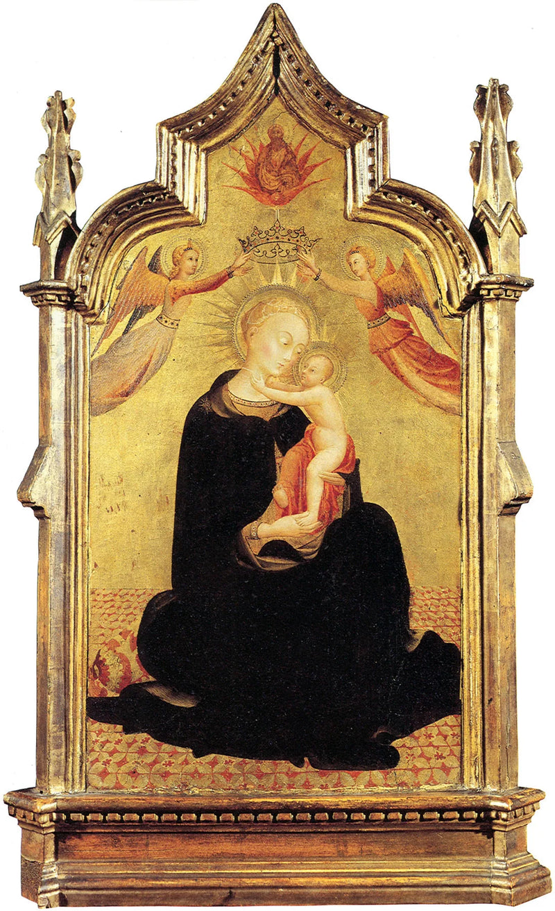 The Virgin and Child with Angels - Stefano di Giovanni (Sassetta)
