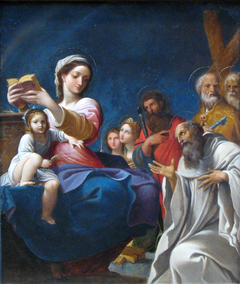 The Virgin and Child with Saints - Ludovico Carracci