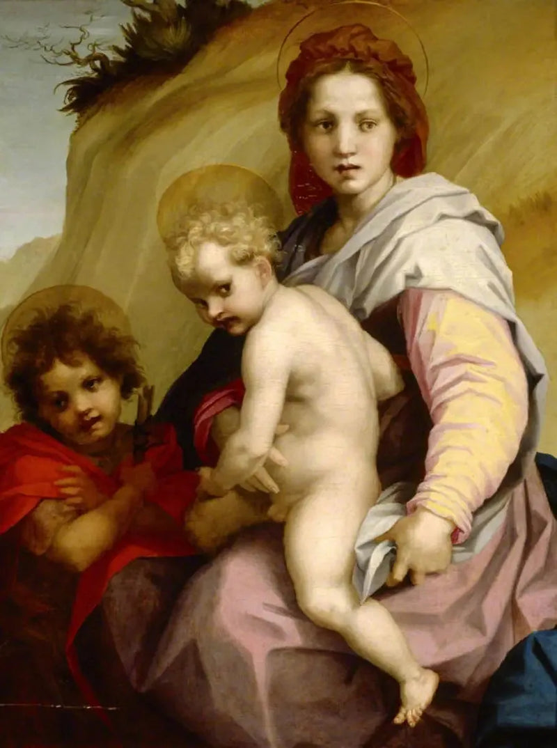 The Virgin and Child with the Little John (The Madonna of the 
