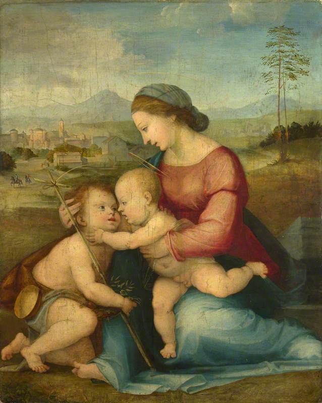 The Virgin and Child with Saint John - Fra Bartolomeo