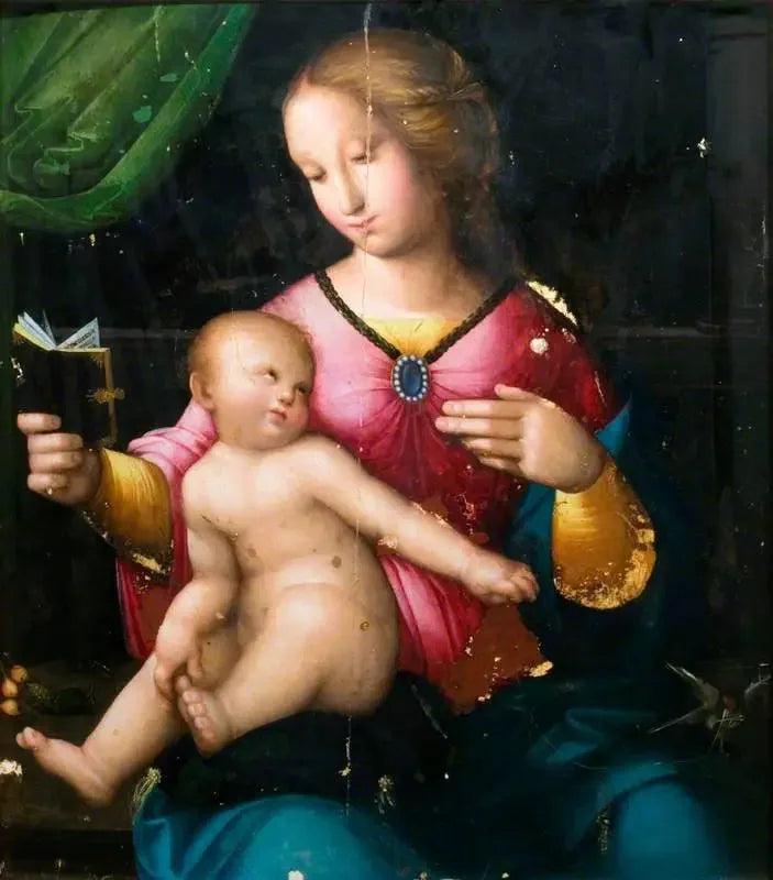 The Virgin and Child with a Goldfinch - Raphael Sanzio