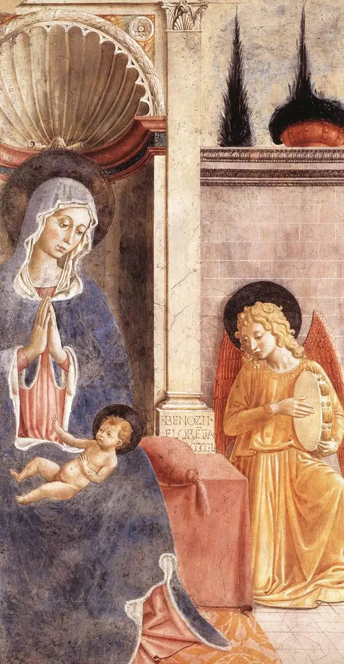 The Virgin and Child - Benozzo Gozzoli