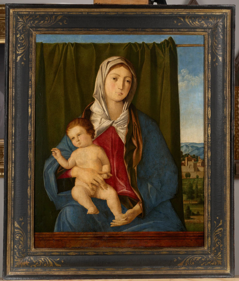 The Virgin and Child Giving a Blessing - Giovanni Bellini