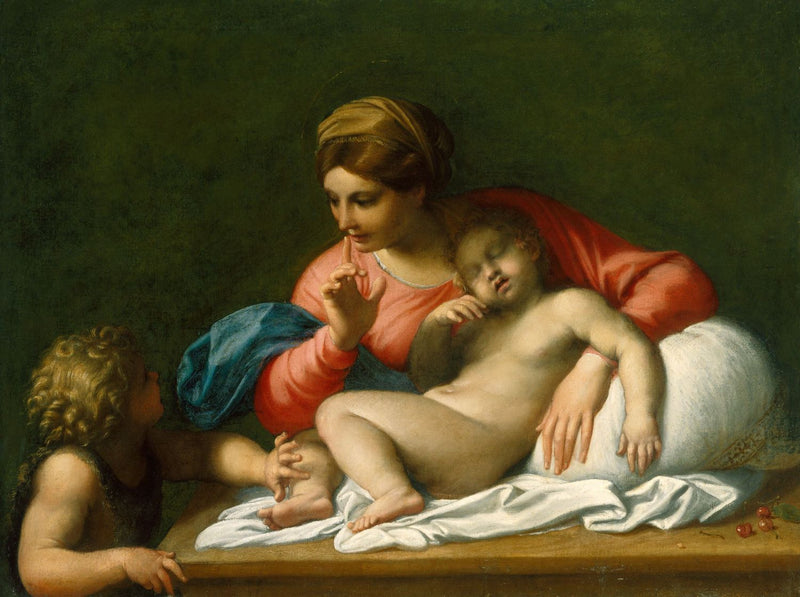 The Virgin and Child Sleeping with the Young Saint John the Baptist (