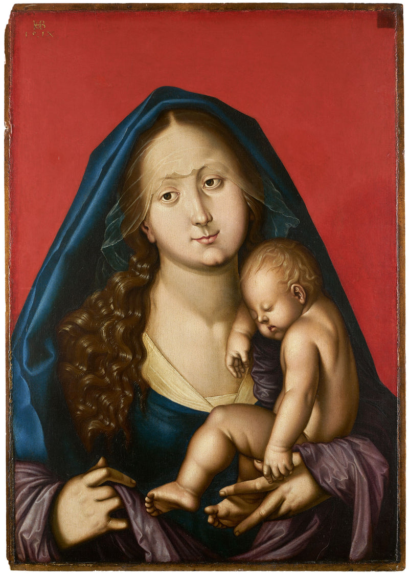 The Virgin and Child Sleeping - Hans Baldung Grien
