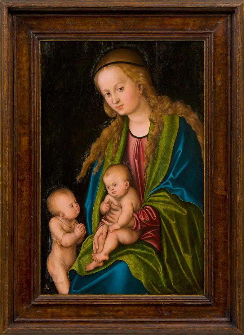 The Virgin and Child with Little John - Lucas Cranach the Elder
