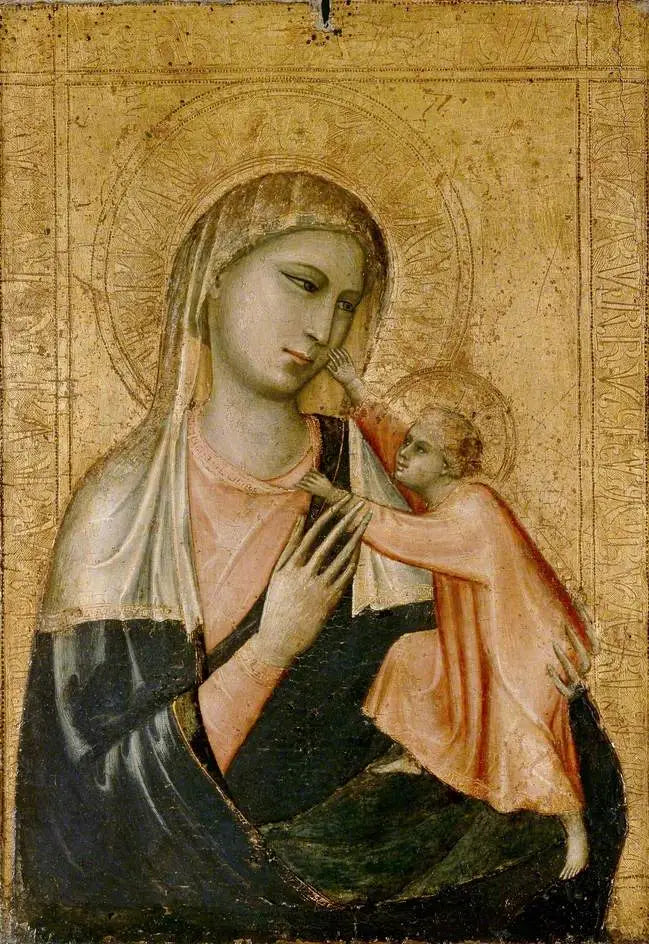 The Virgin and Child - Giotto