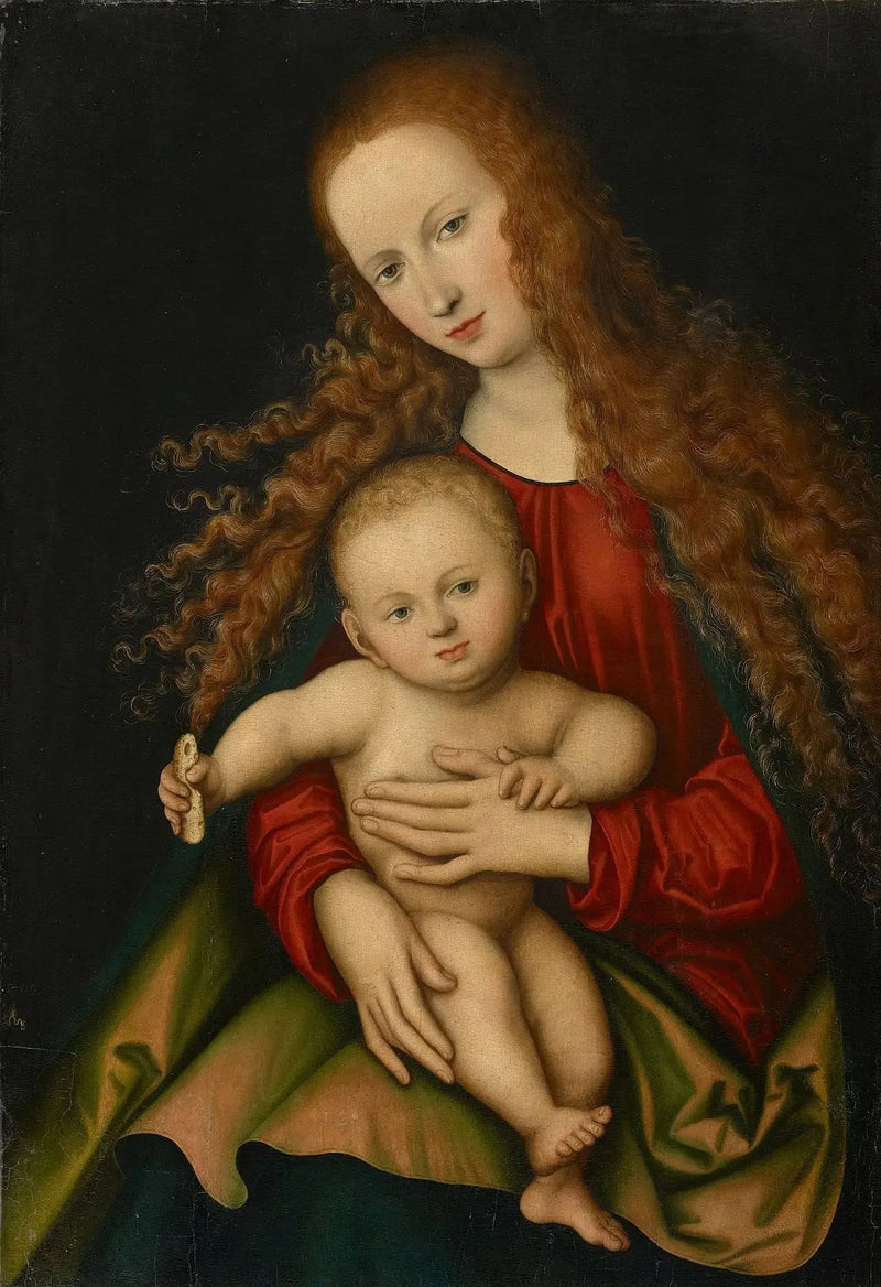 The Virgin and Child - Lucas Cranach the Elder