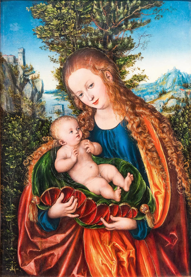 The Virgin and Child - Lucas Cranach the Elder